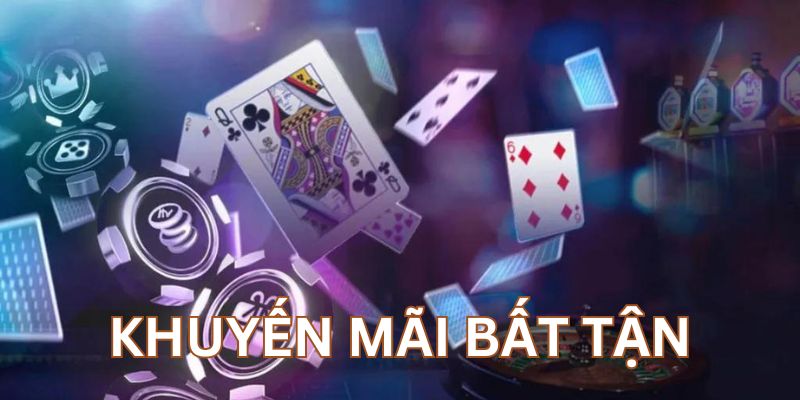 Ưu điểm bạn sẽ nhận được khi đến với casino trực tuyến là khuyến mãi bất tận