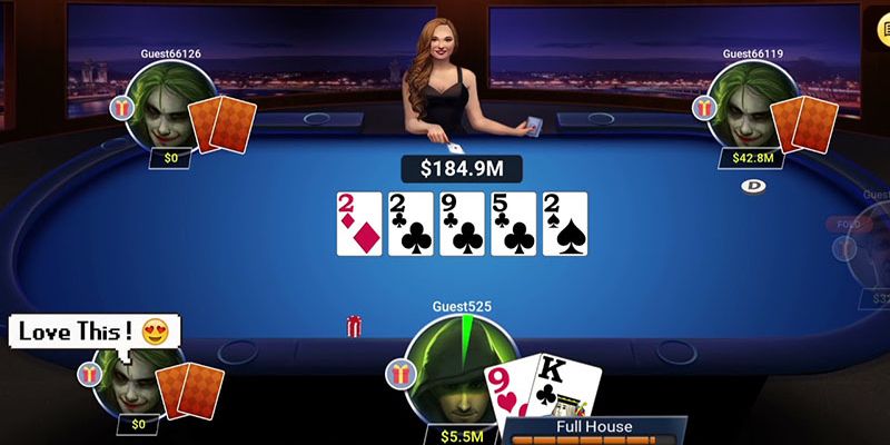 Chơi Poker linh động từng trường hợp